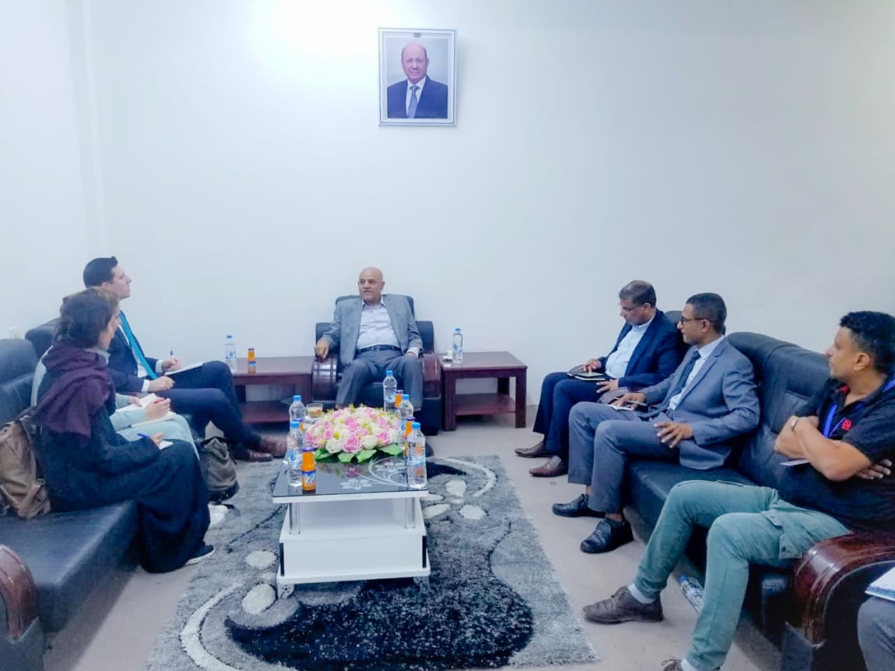 وفد دبلوماسي من الاتحاد الأوروبي يزور محافظة تعز