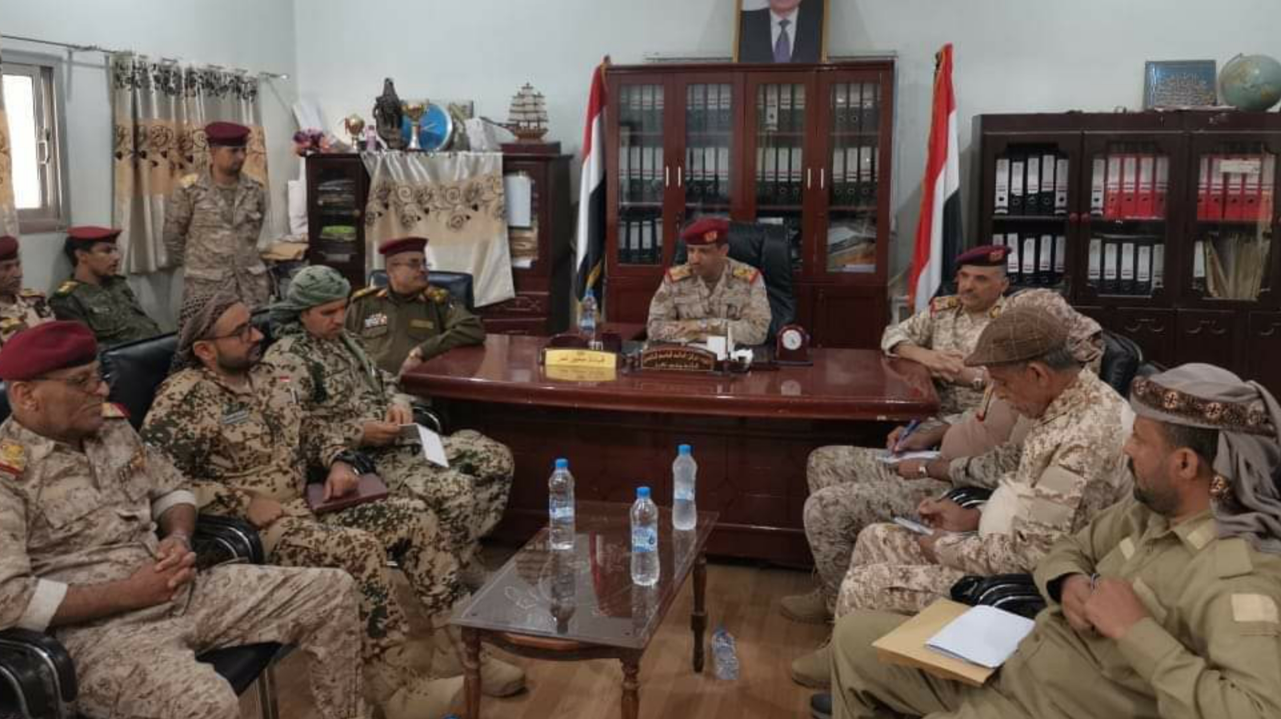 لجنة أمنية وعسكرية عليا تزور تعز
