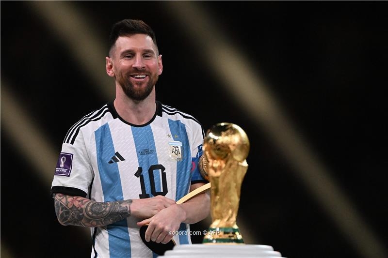 هذا ما قاله ميسي عن جدته المتوفية منذ 24 عاما قبل لحظات من تتويجه بكأس العالم