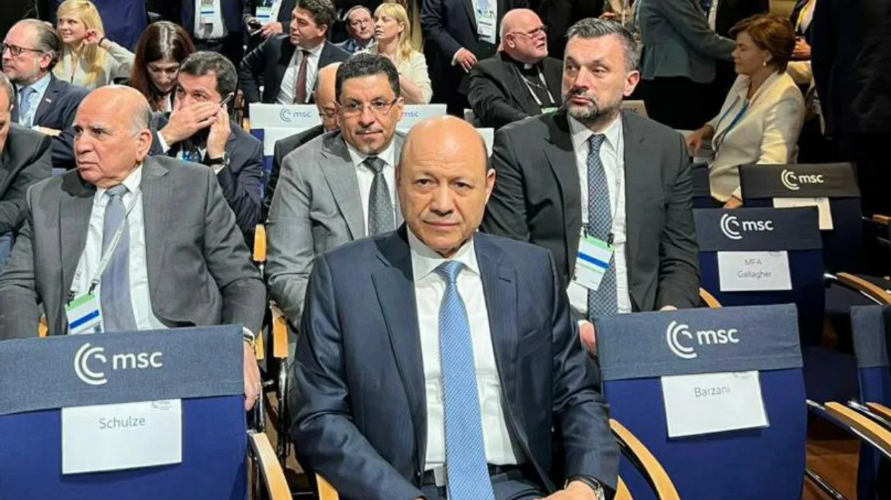 العليمي يحشد أوروبيًا للضغط على الحوثيين ودعم الإصلاحات الاقتصادية