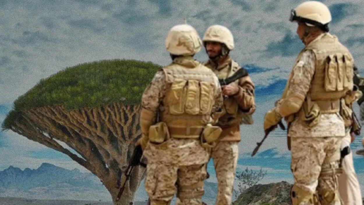 السعودية تشكل قوات "درع الوطن" في سقطرى وتجند المئات فيها