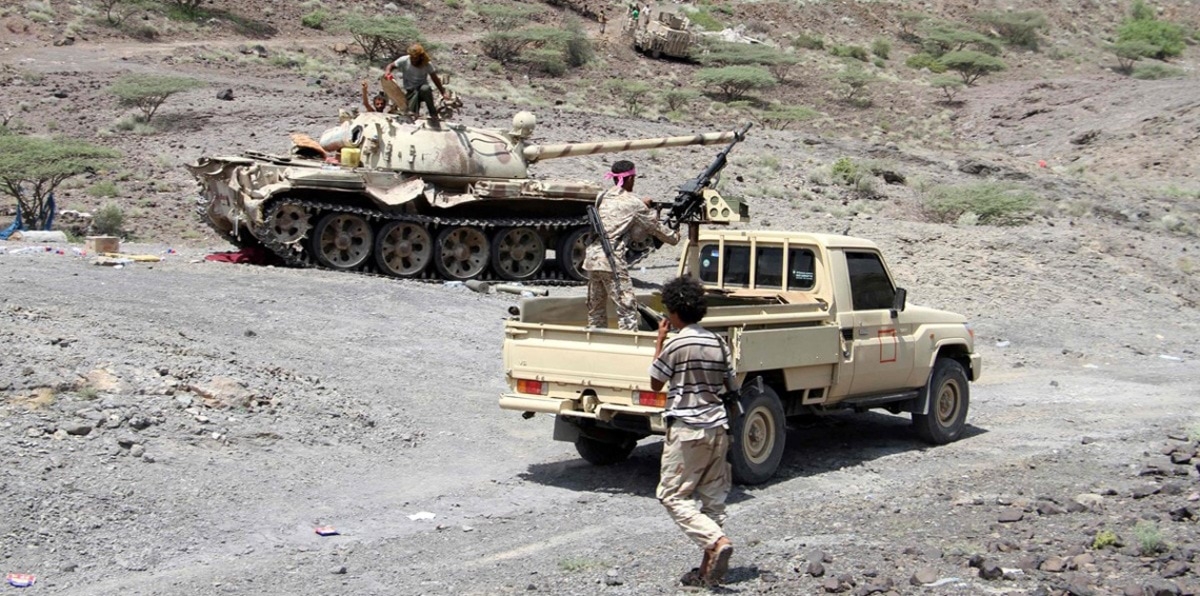 تجدد المواجهات العنيفة في جبهة حيفان جنوبي تعز