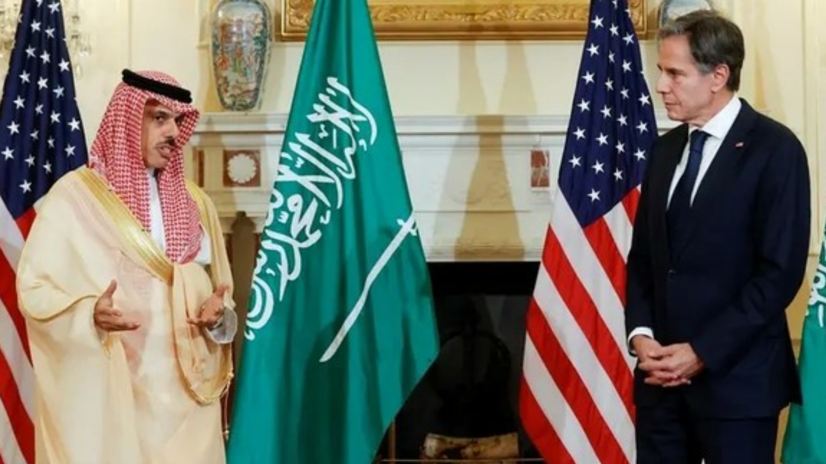 مباحثات سعودية أمريكية بشأن السلام في اليمن