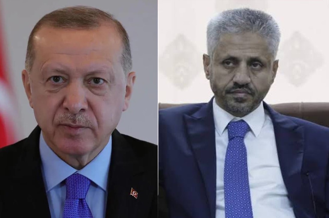الشيخ حمود سعيد المخلافي يهنئ الرئيس أردوغان بالفوز في الانتخابات الرئاسية