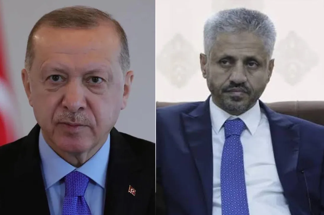 الشيخ حمود سعيد المخلافي يهنئ الرئيس أردوغان بالفوز في الانتخابات الرئاسية