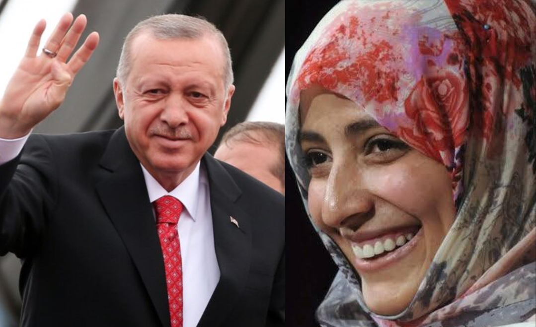 توكل كرمان تهنئ أردوغان بالفوز.. مبروك لتركيا هذا المجد الديمقراطي الفخم