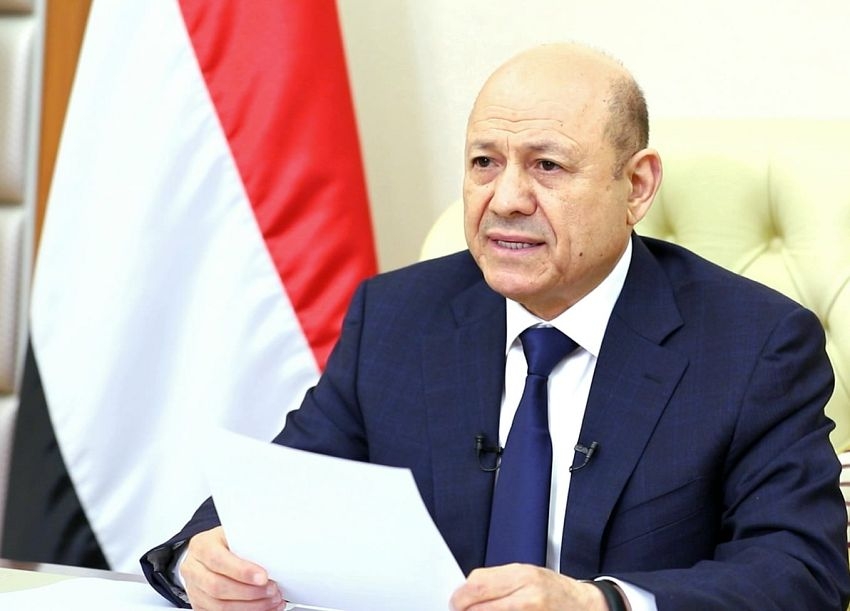 الرئيس العليمي: حان الوقت لانتقال المواقف الدولية من سياق البيانات إلى دائرة الفعل   