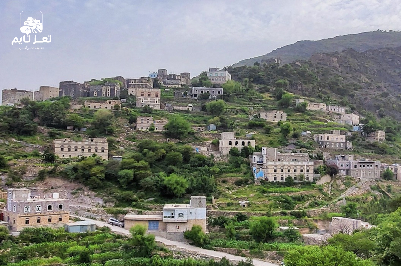 تقرير مصور يوثق جمال وسحر الطبيعة في أرياف تعز