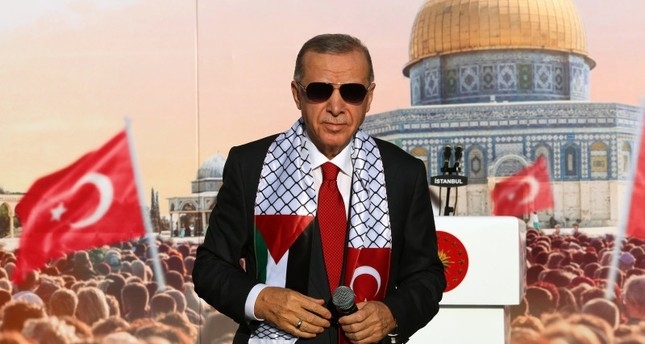 أردوغان: سأواصل الدفاع عن نضال فلسطين ما دام في العمر بقية