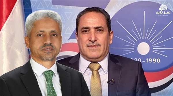 الشيخ حمود سعيد المخلافي يعزي القيادي في الإصلاح عبد الرزاق الهجري بوفاة والده